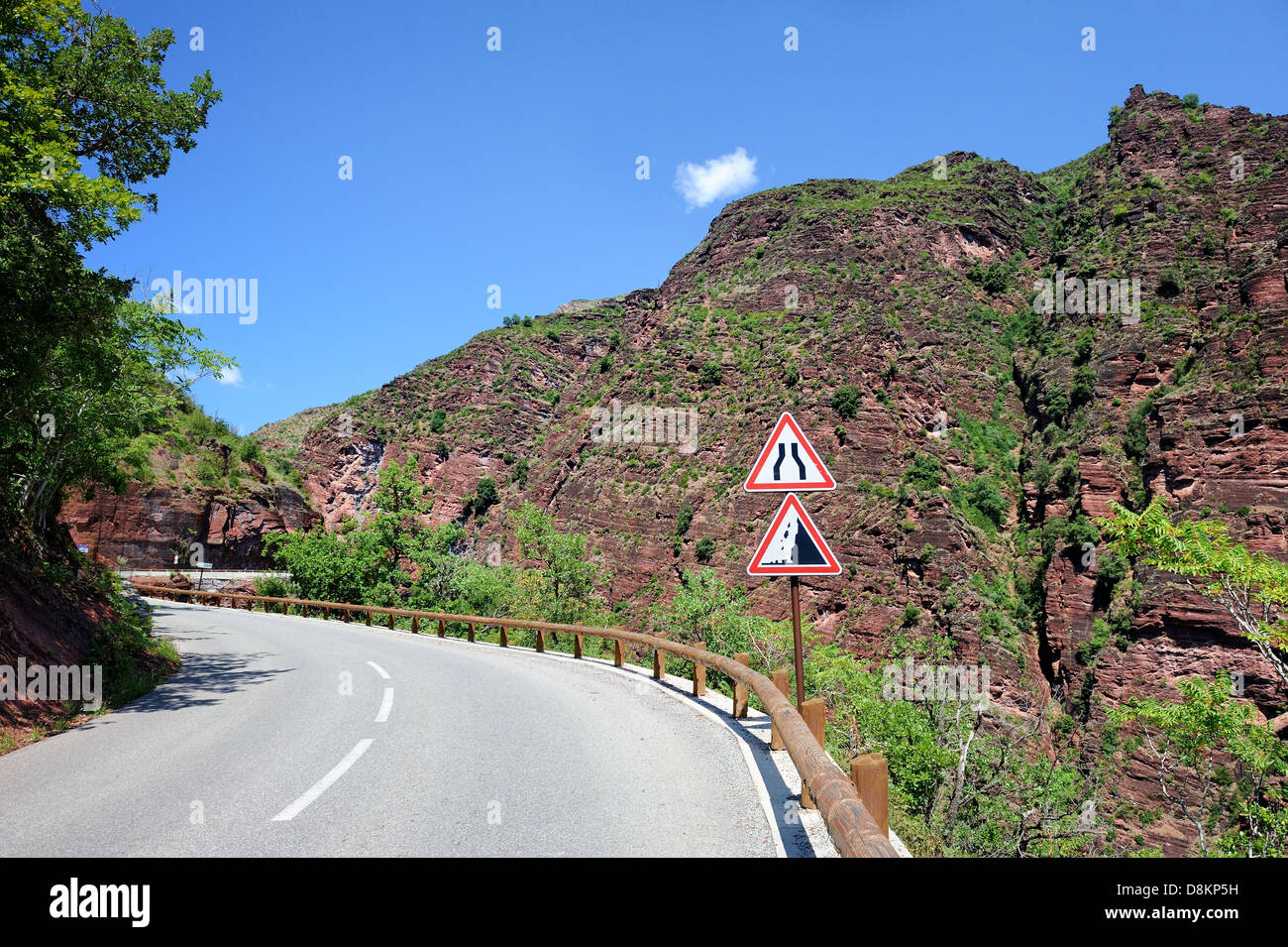 GECP - Groupement d'Etudes des Chemins de fer de Provence. Gorges du Cian Foto Stock
