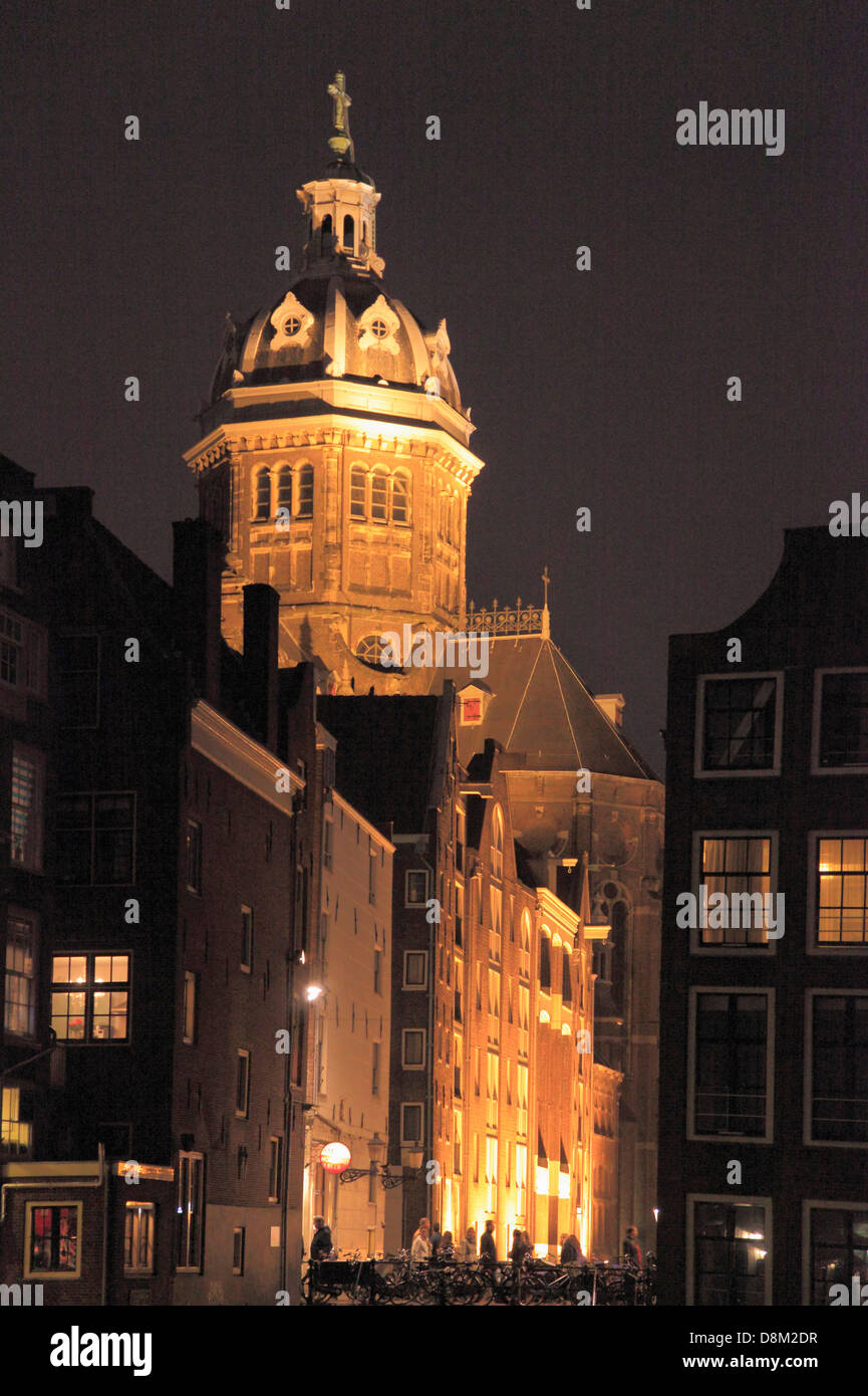 Paesi Bassi, Amsterdam, Sint Nicolaaskerk, chiesa, Foto Stock