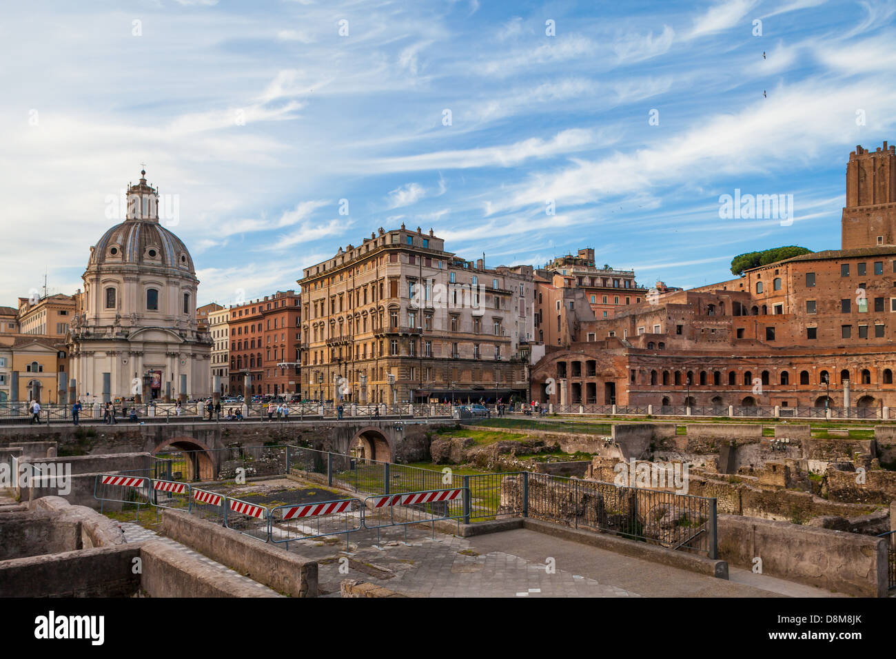 Roma Fori Imperiali Foto Stock