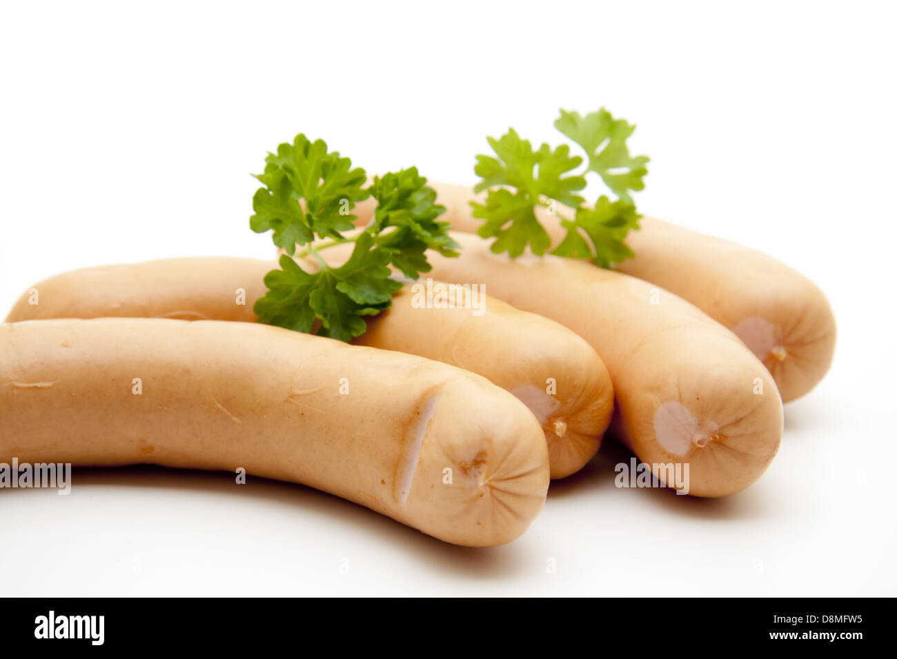 Salsiccia di carne Foto Stock