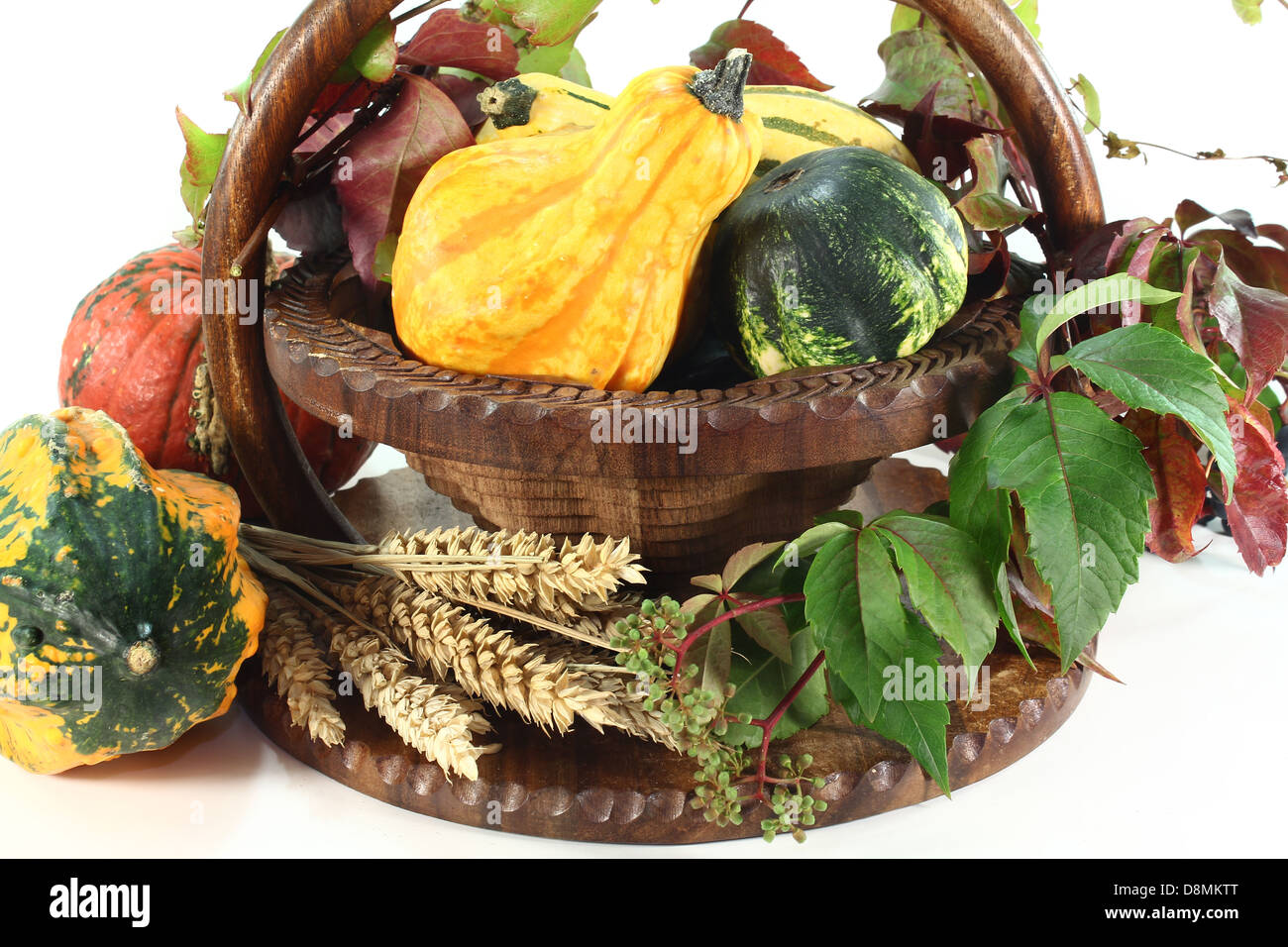 Zucca decorativa Foto Stock