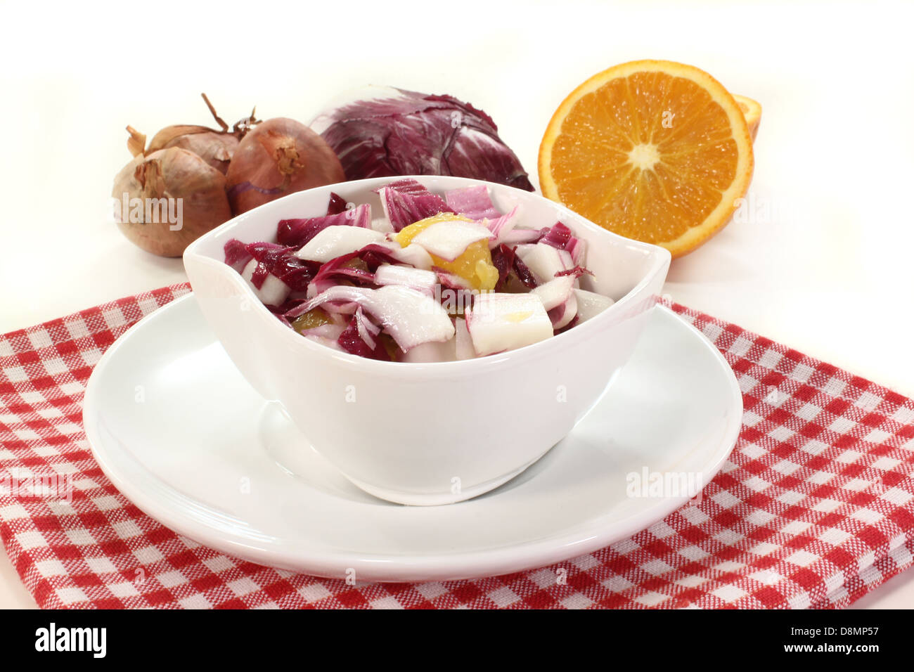 insalata di radicchio Foto Stock