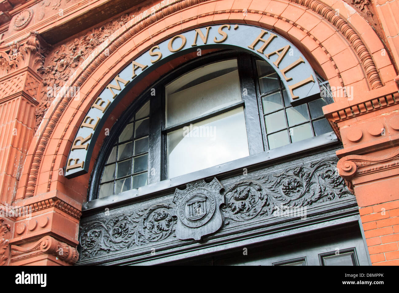 Savannah's massone's Hall - un ex Cotton Exchange Foto Stock