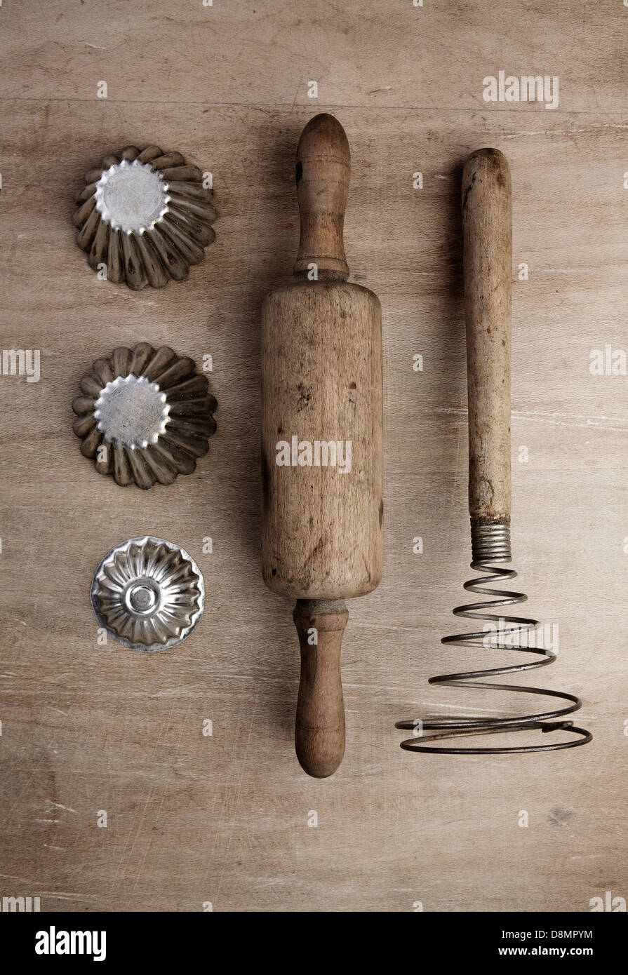 Vintage utensili da cucina Foto Stock