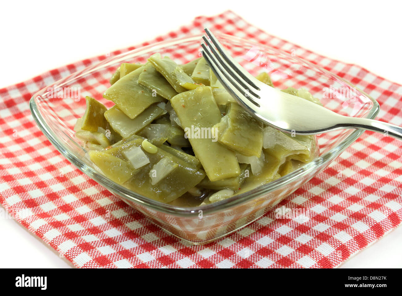 insalata di fagioli Foto Stock