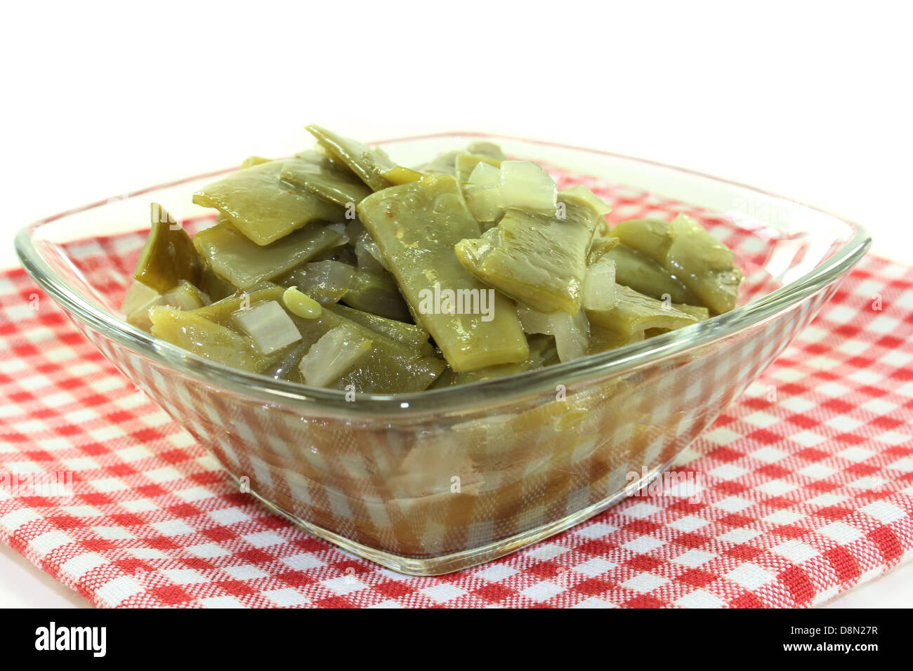 insalata di fagioli Foto Stock