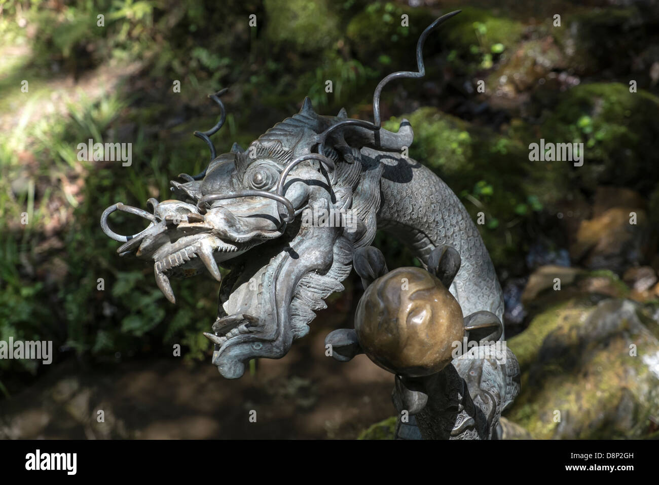 Dragon Kibune Santuario, Sakyō-ku, Kyoto, Giappone Foto Stock