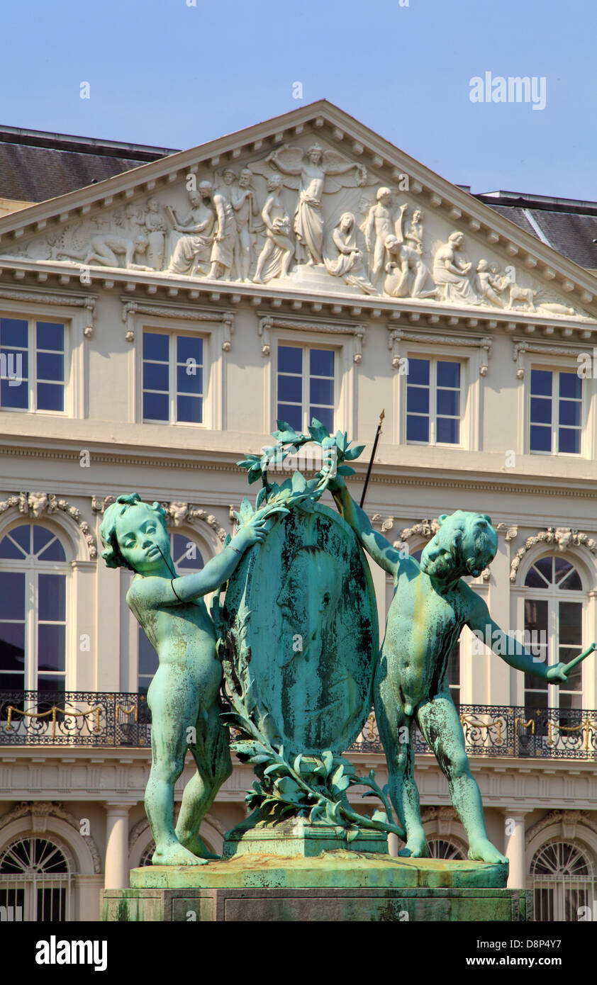 Belgio; Bruxelles; Place du Musée, Foto Stock