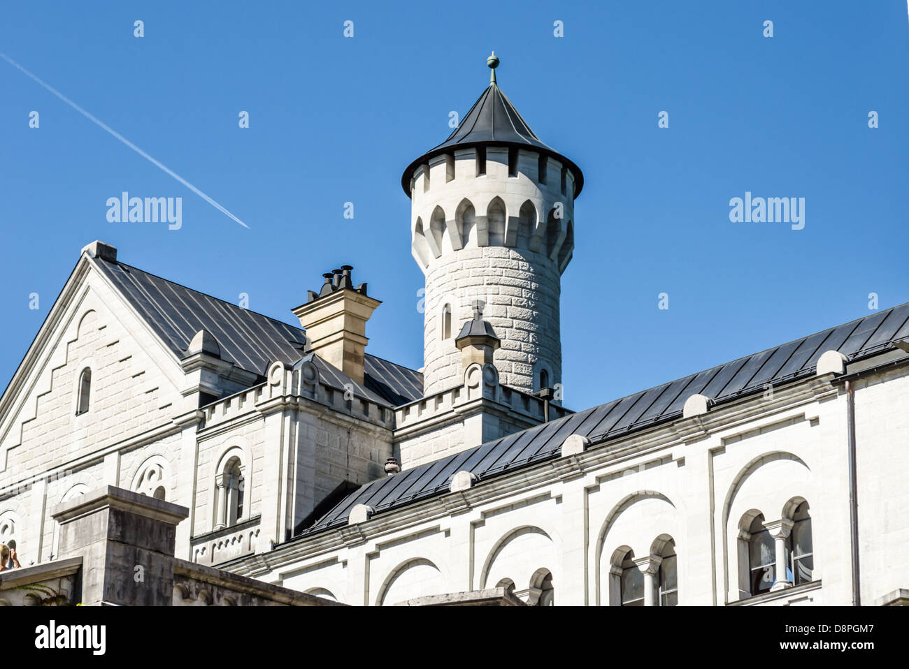 Il Castello di Neuschwanstein. Schwangau, Germania. Foto Stock