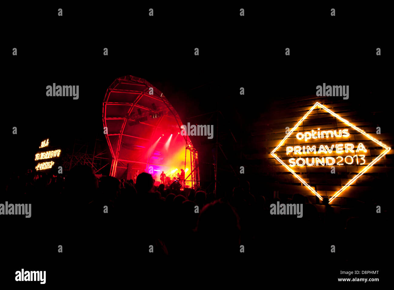 Pupazzi di carne a Optimus Primavera Sound Festival, a Porto, Portogallo. Foto Stock