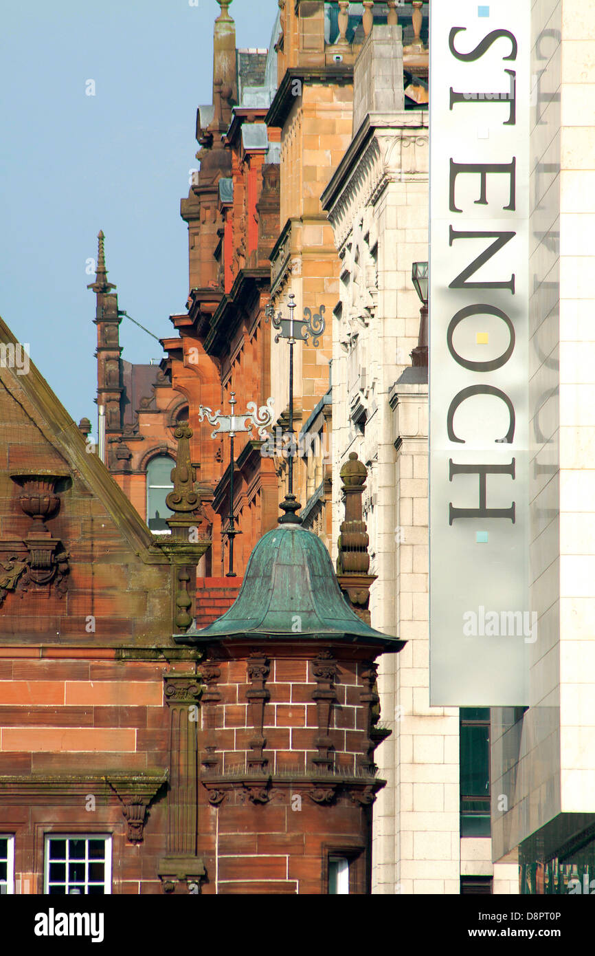 St Enoch Square, Glasgow Foto Stock