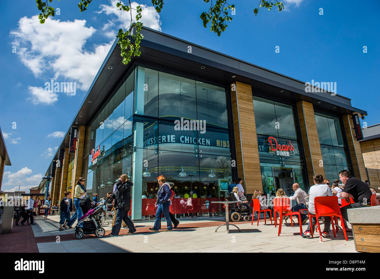 Nuovo Whiteley centro commerciale 'Whiteley Shopping' , Whiteley modo , Whiteley , Hampshire PO15 7PD. Hampshire REGNO UNITO . Foto Stock