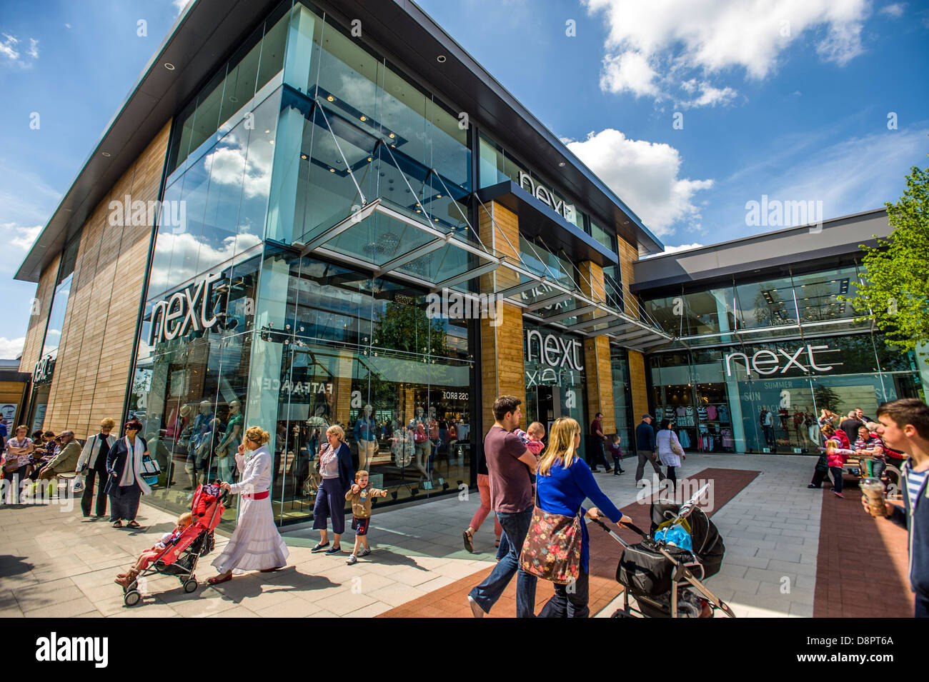 Nuovo Whiteley centro commerciale 'Whiteley Shopping' , Whiteley modo , Whiteley , Hampshire PO15 7PD. Hampshire REGNO UNITO . Foto Stock