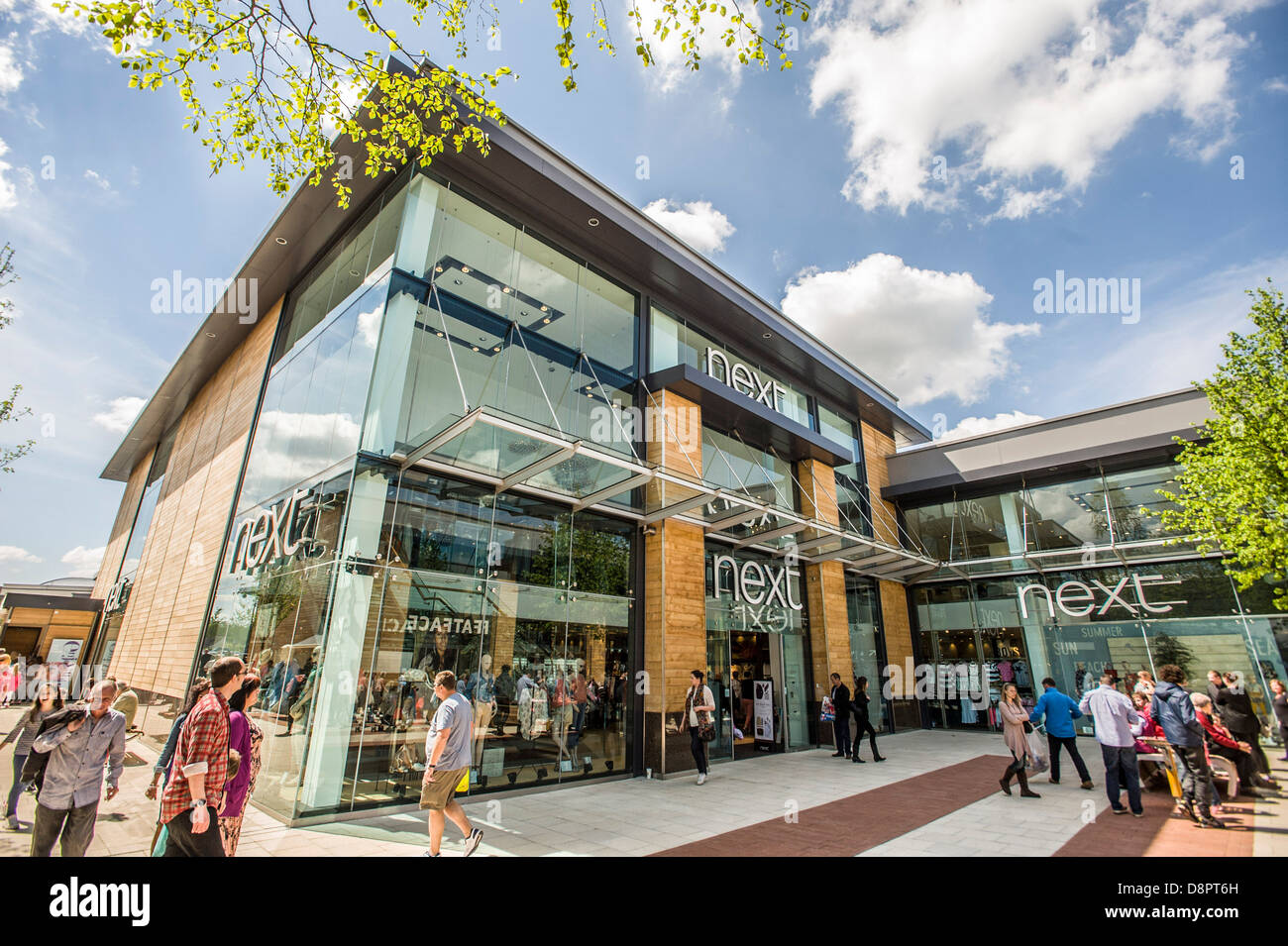 Nuovo Whiteley centro commerciale 'Whiteley Shopping' , Whiteley modo , Whiteley , Hampshire PO15 7PD. Hampshire REGNO UNITO . Foto Stock