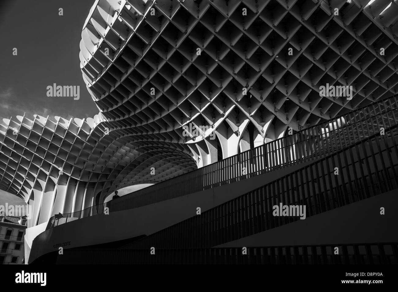 La moderna architettura di Siviglia chiamato Las Setas Foto Stock La moderna architettura di Siviglia chiamato Las Setas Foto Stock