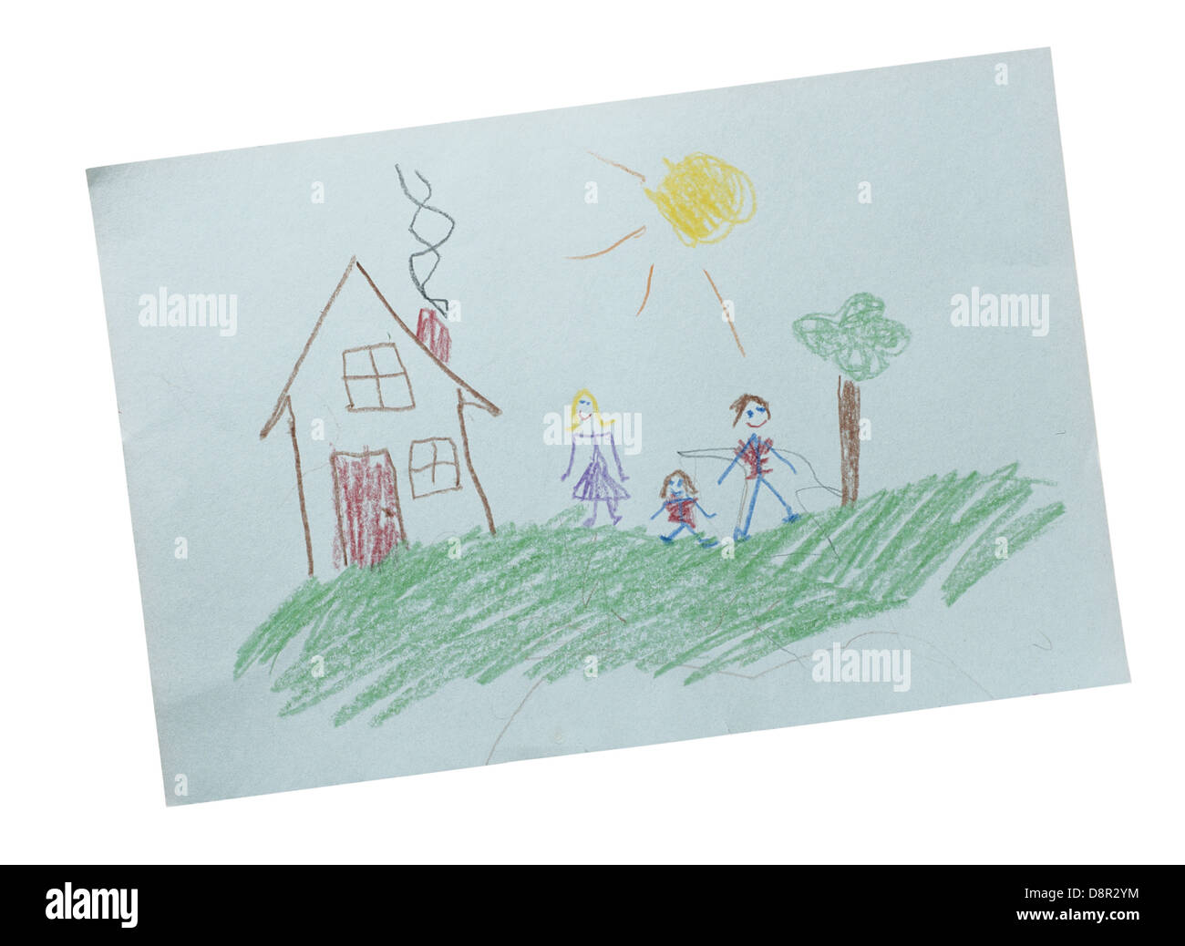 illustrazione del bambino Foto Stock