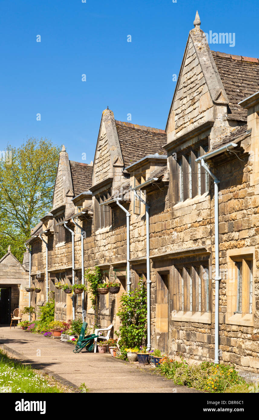 Burghley gli ospizi di carità Stamford Lincolnshire England Regno Unito GB EU Europe Foto Stock