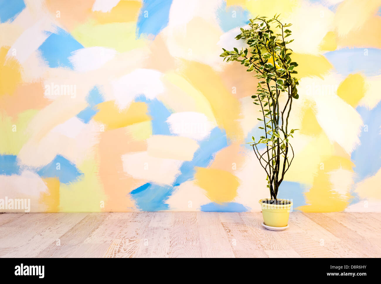 Vecchio gunge interno Foto Stock