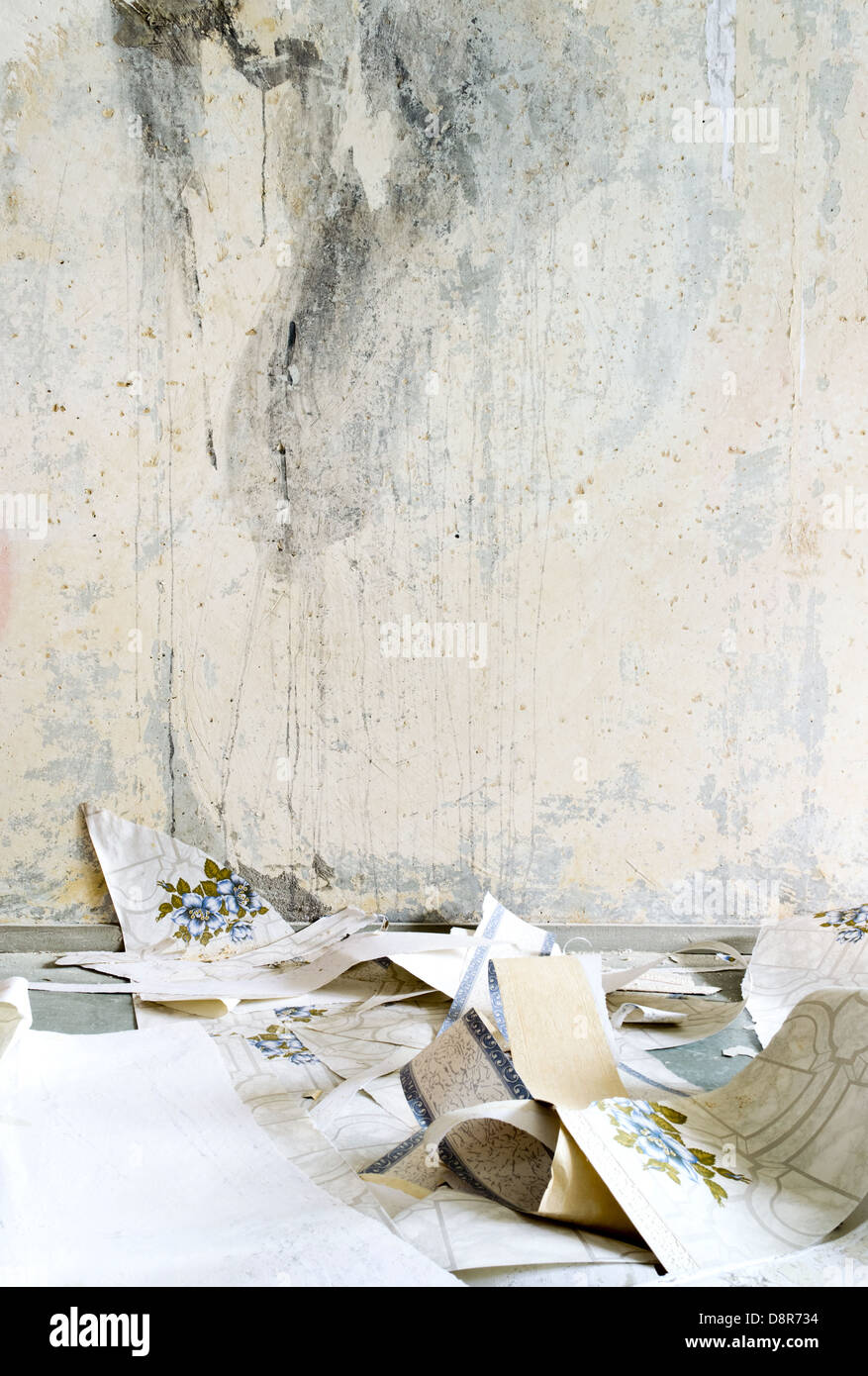 Vecchio gunge interno Foto Stock