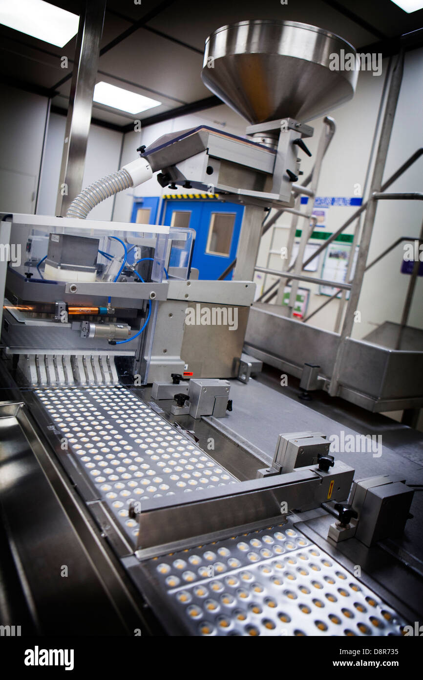 Industria farmaceutica Foto Stock