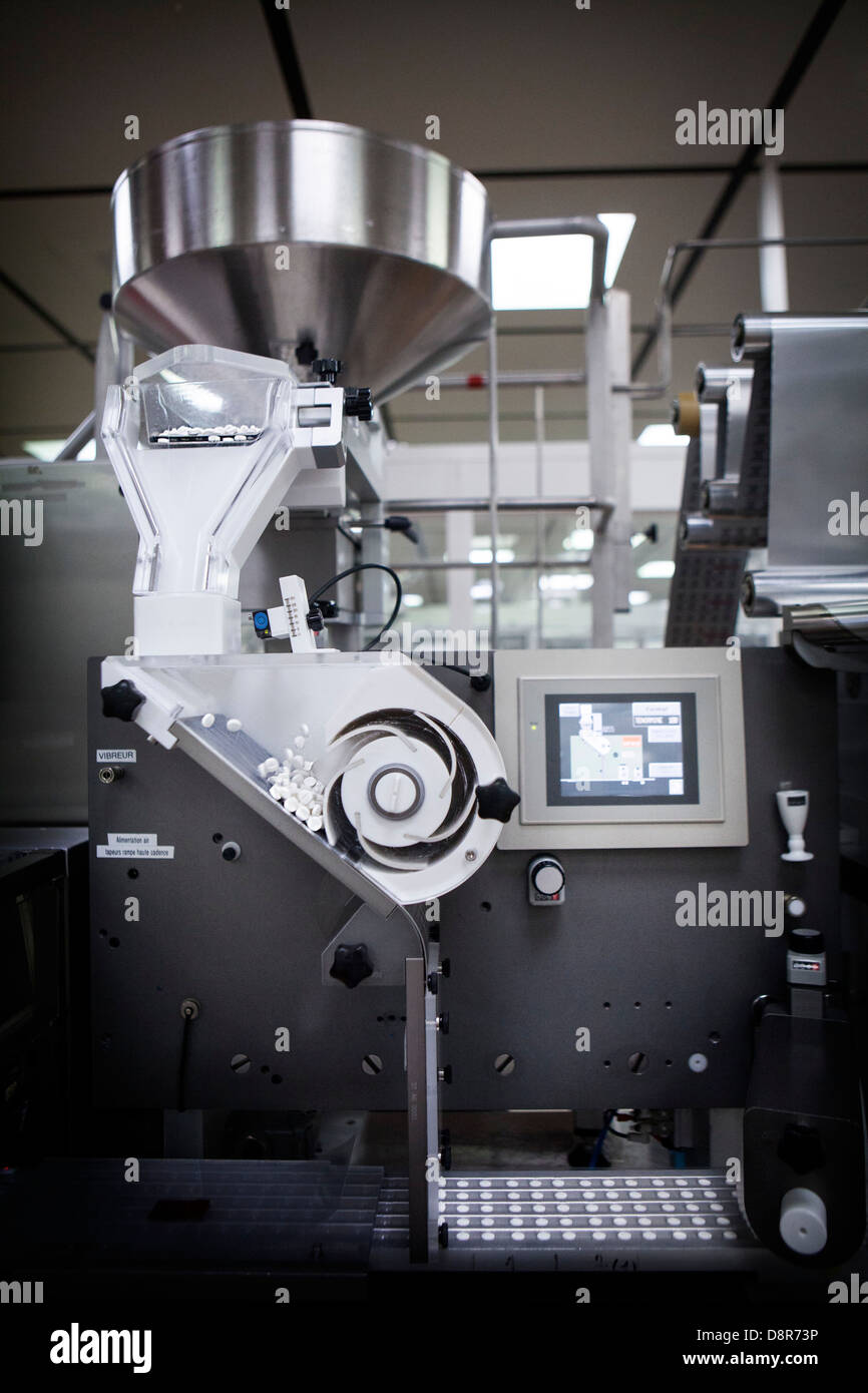 Industria farmaceutica Foto Stock