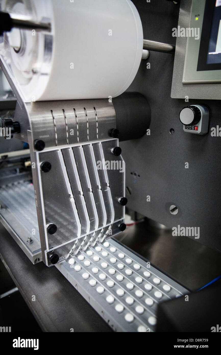 Industria farmaceutica Foto Stock