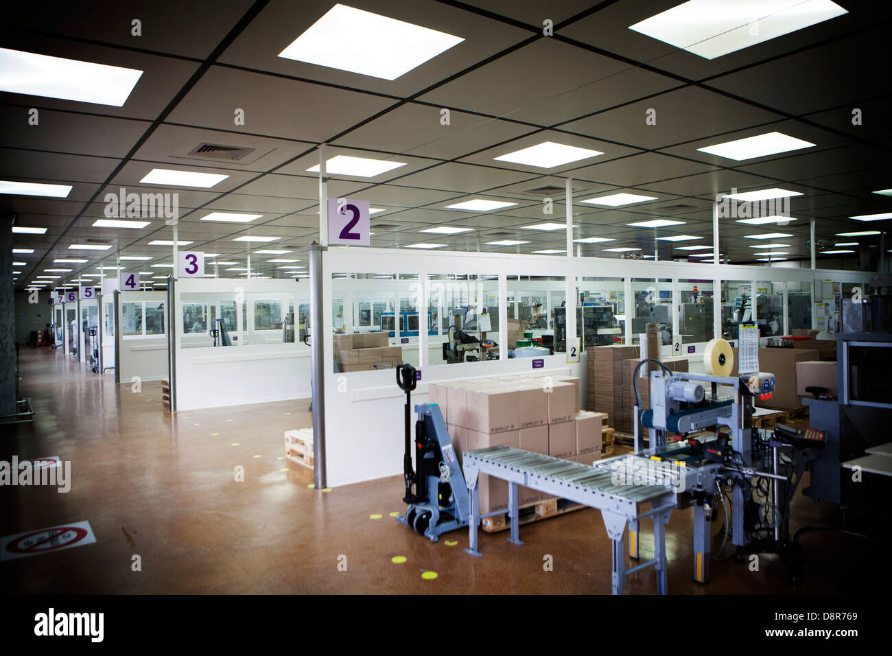 Industria farmaceutica Foto Stock