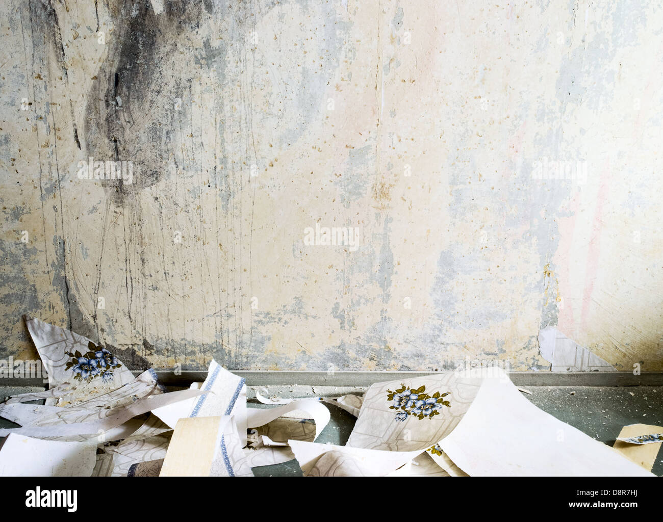 Vecchio gunge interno Foto Stock