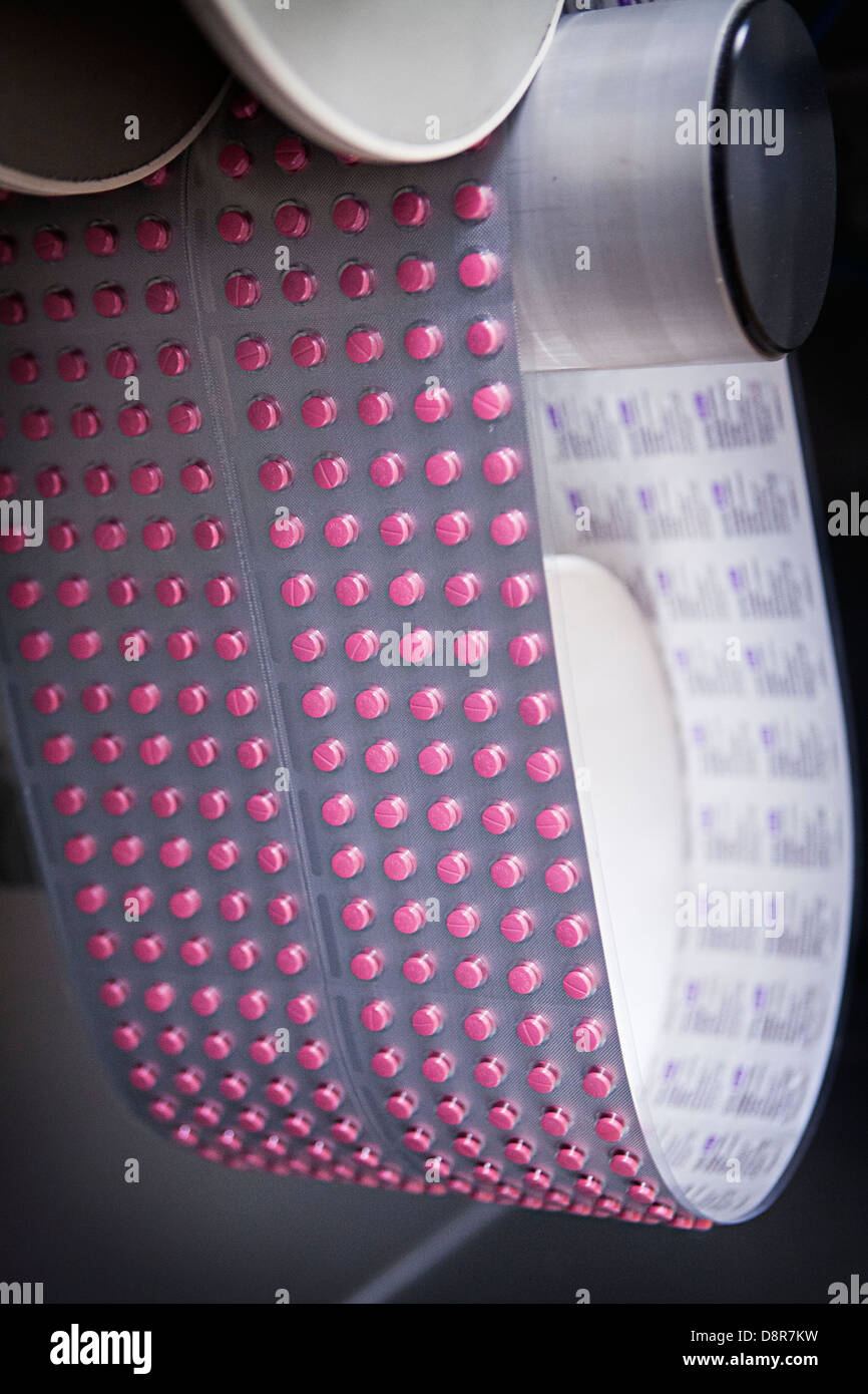 Industria farmaceutica Foto Stock