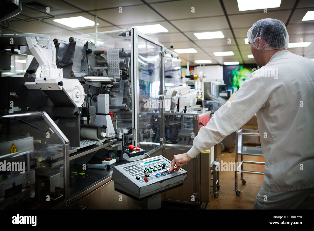 Industria farmaceutica Foto Stock