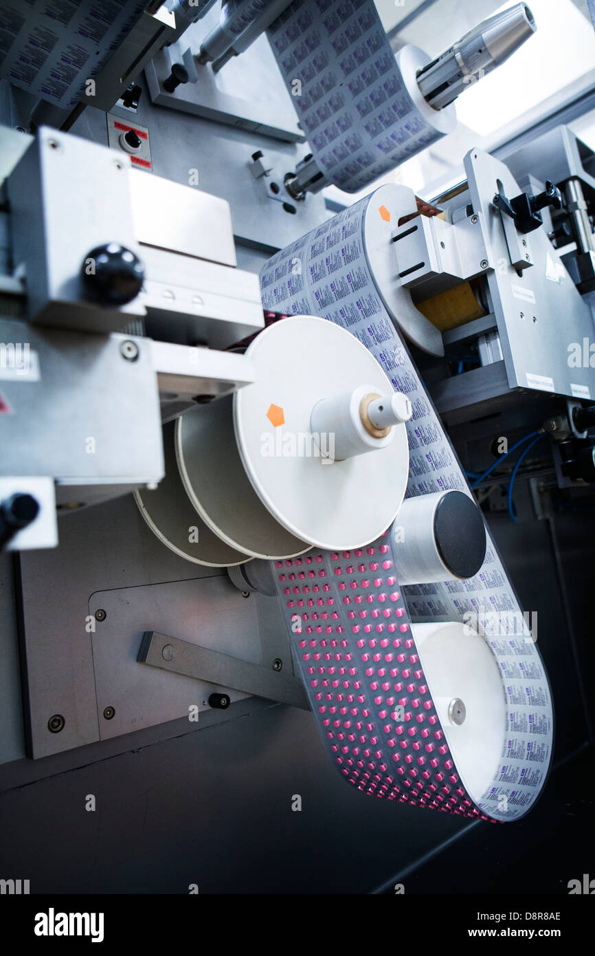 Industria farmaceutica Foto Stock