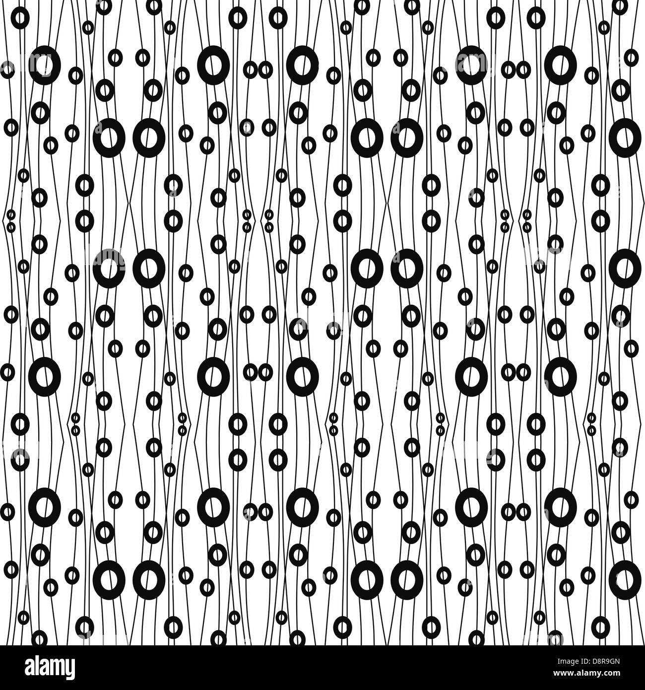 Sfondo della bolla seamless pattern a punti Foto Stock