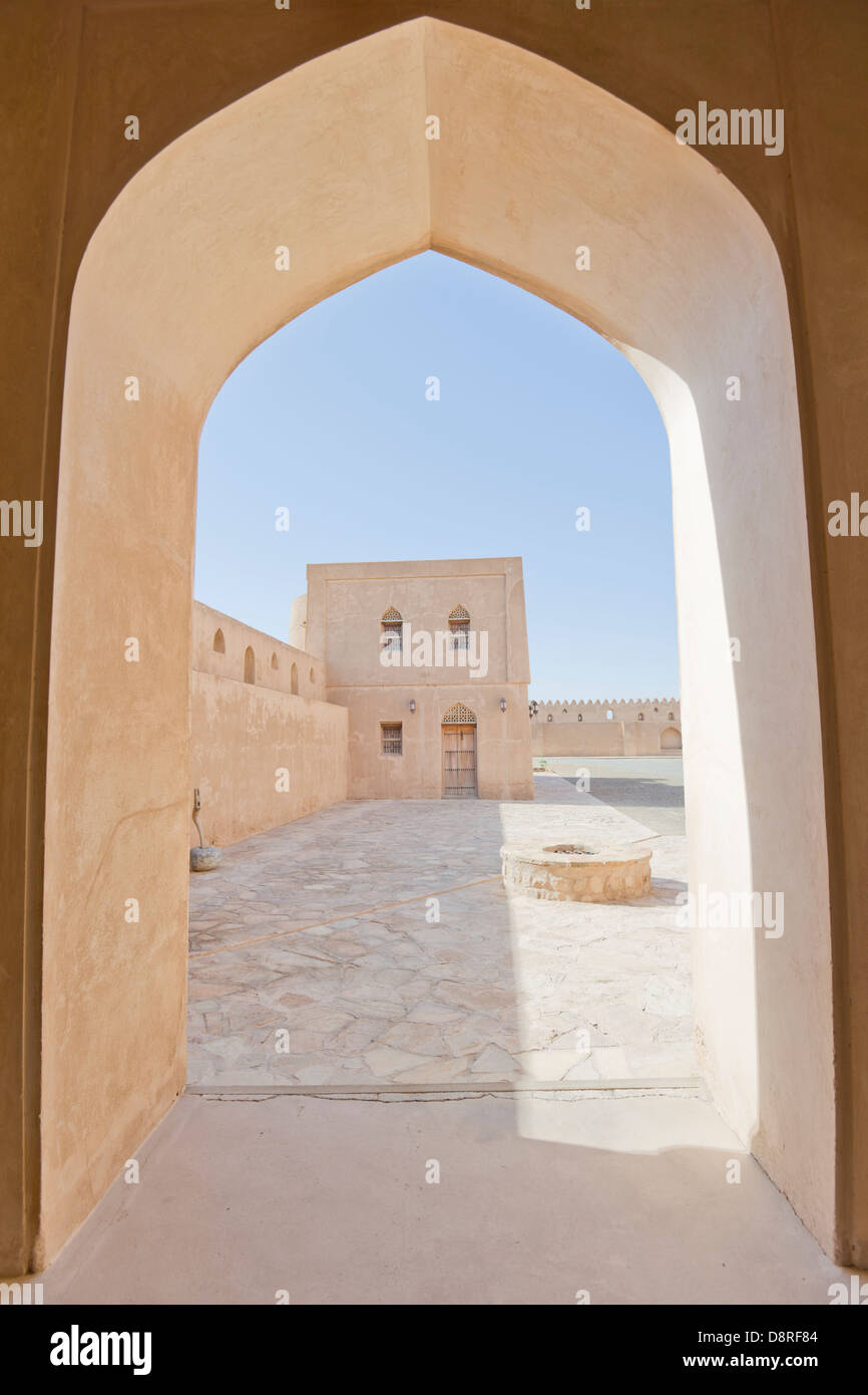 Il Forte Jabrin, Oman Foto Stock