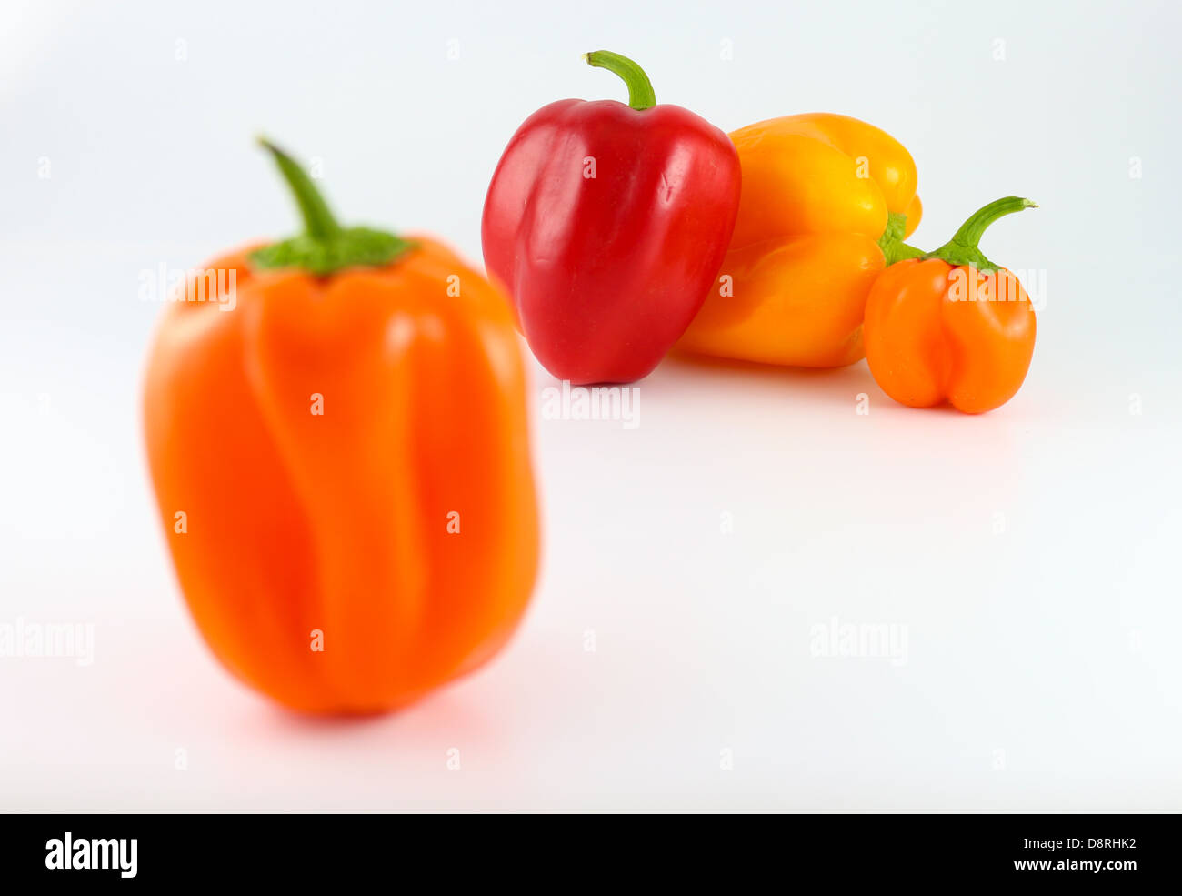 Peperoni dolci Foto Stock