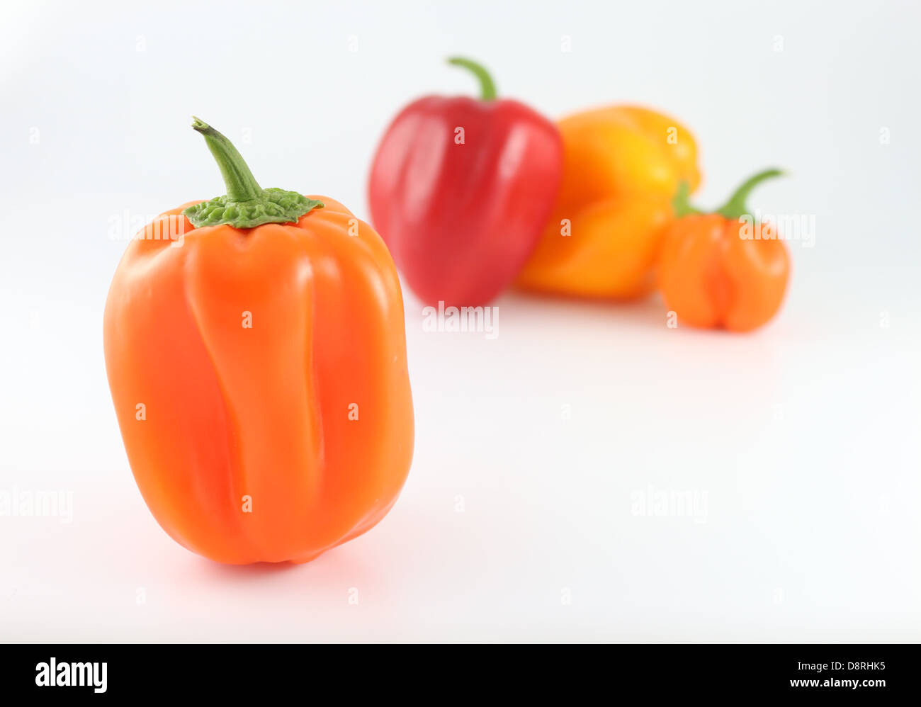 Peperoni dolci Foto Stock