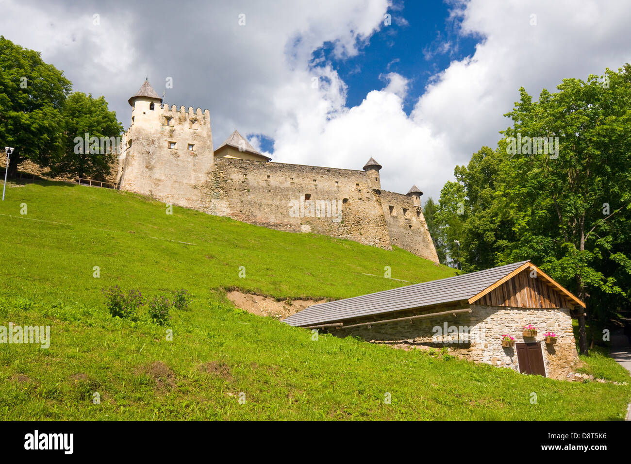 Stara Lubovna Castello, Slovacchia Foto Stock