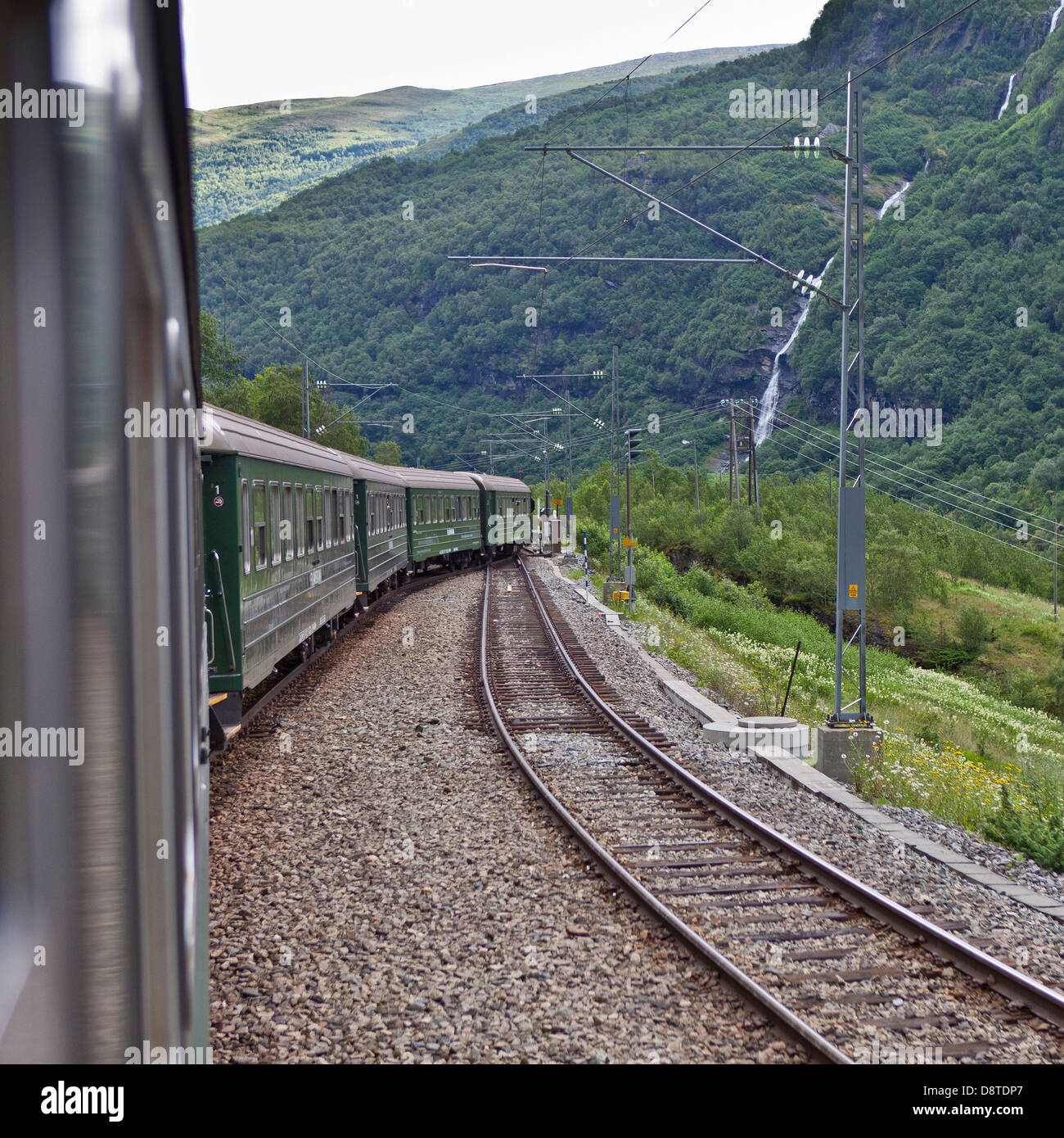 La Flaam Railway, Norvegia. Foto Stock