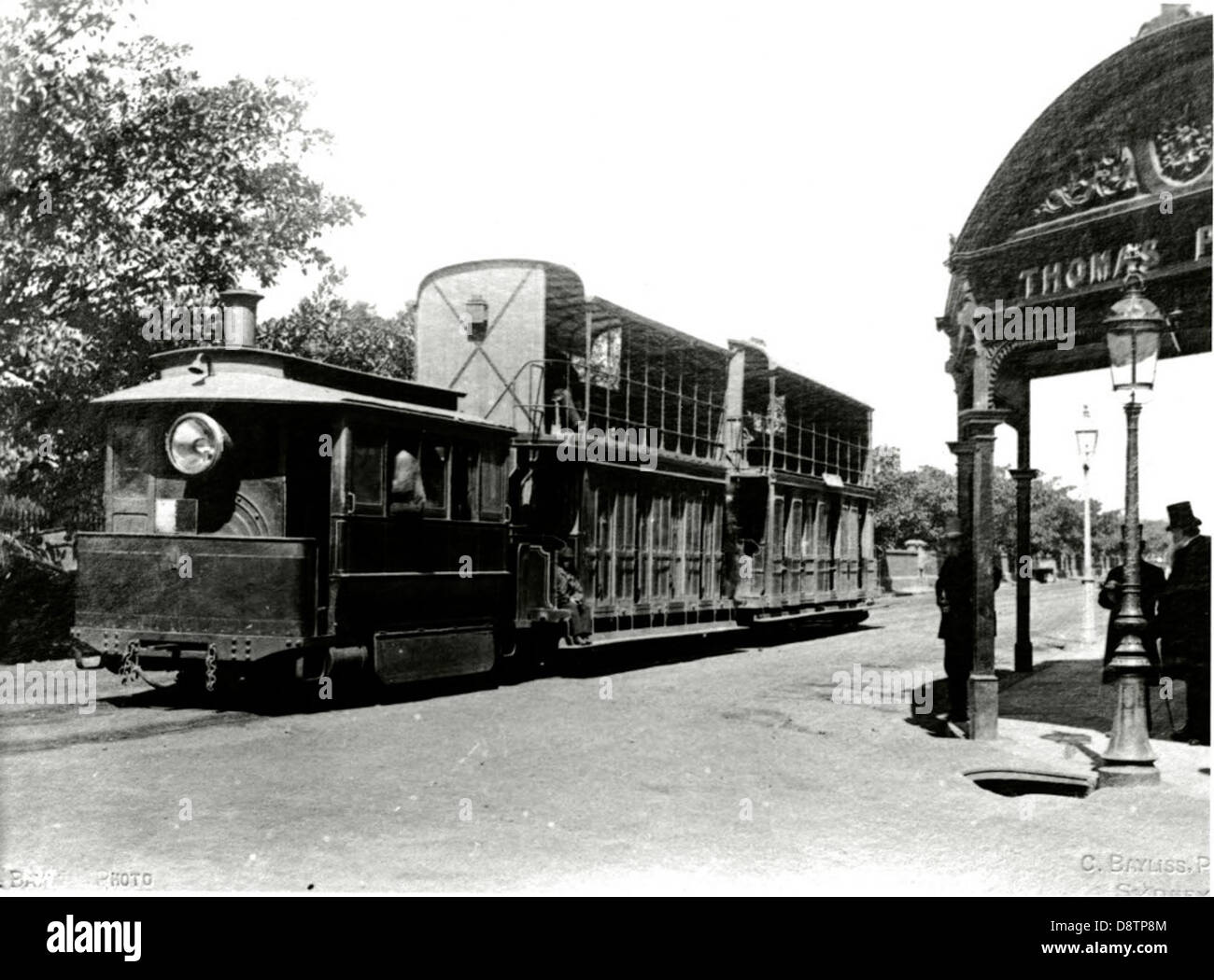 Sydney tram, c.1885 Foto Stock