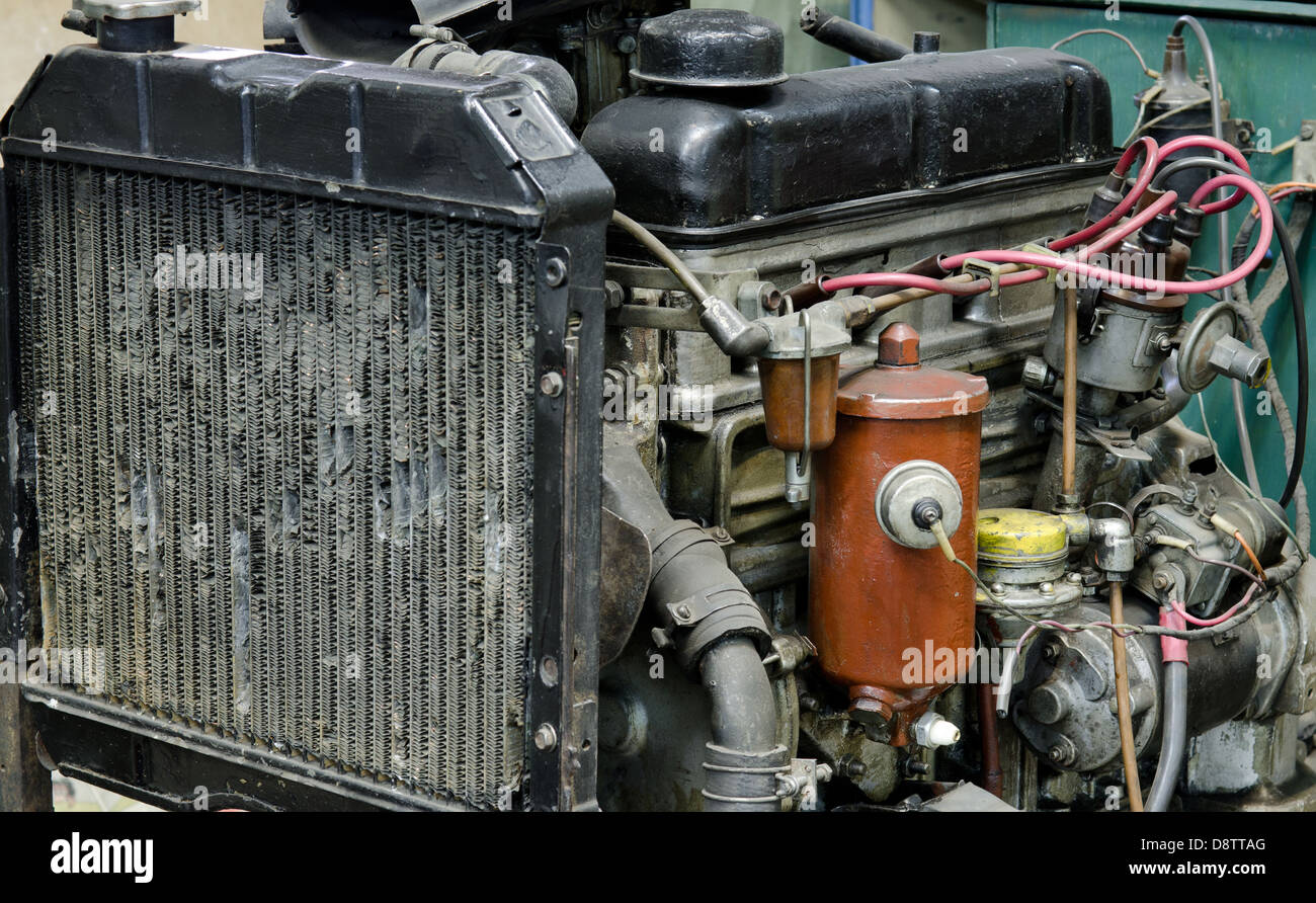 Superata vecchio motore Foto Stock