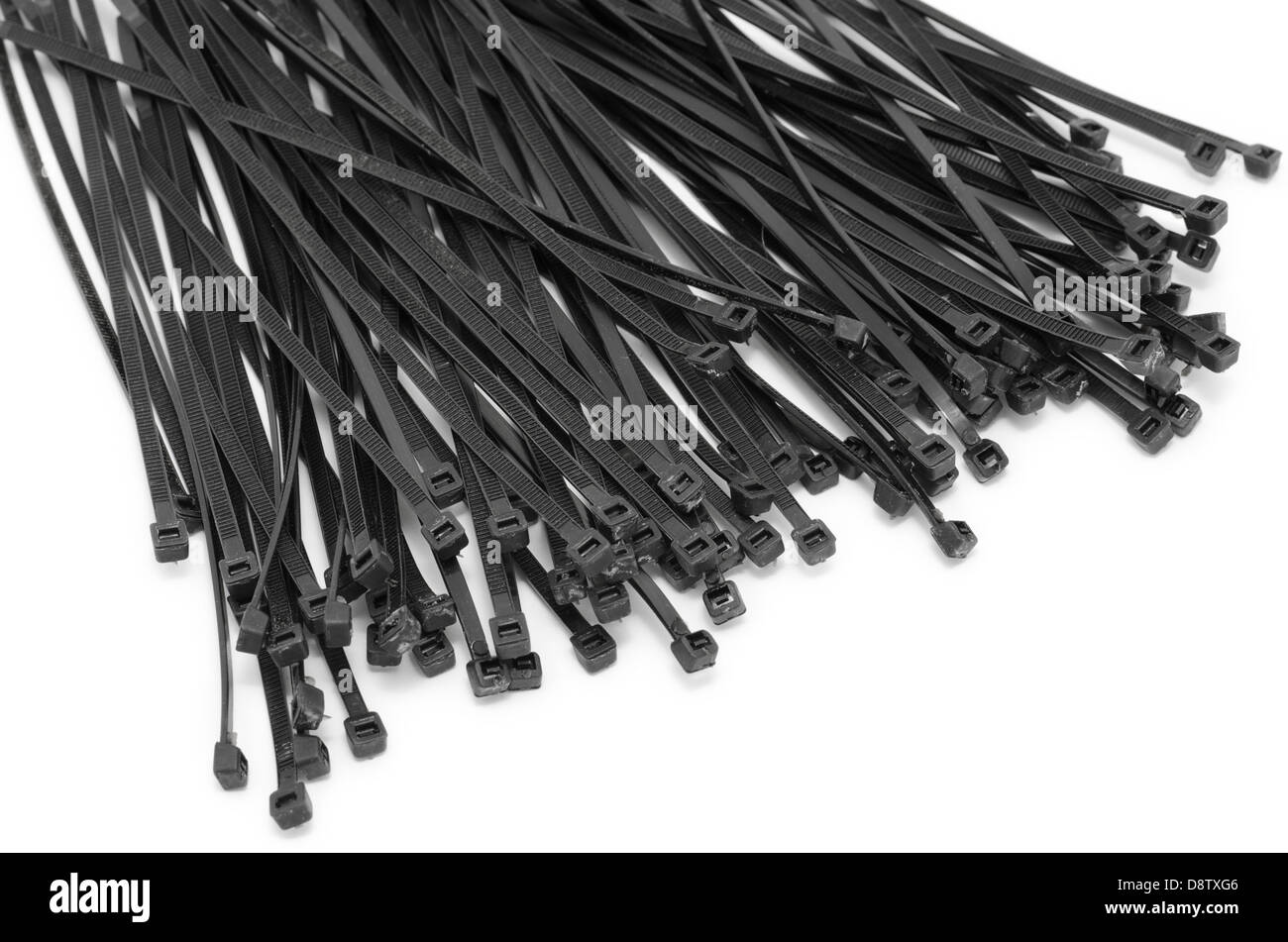 fascette ferma-cavo Foto Stock