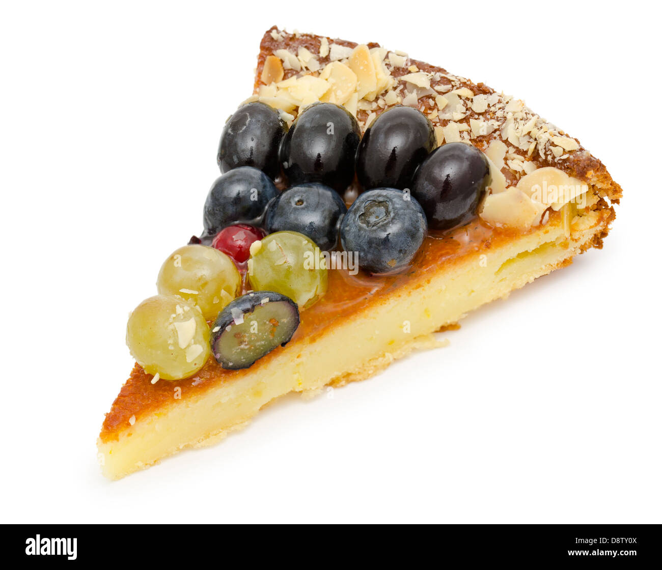 Berry torta di formaggio Foto Stock