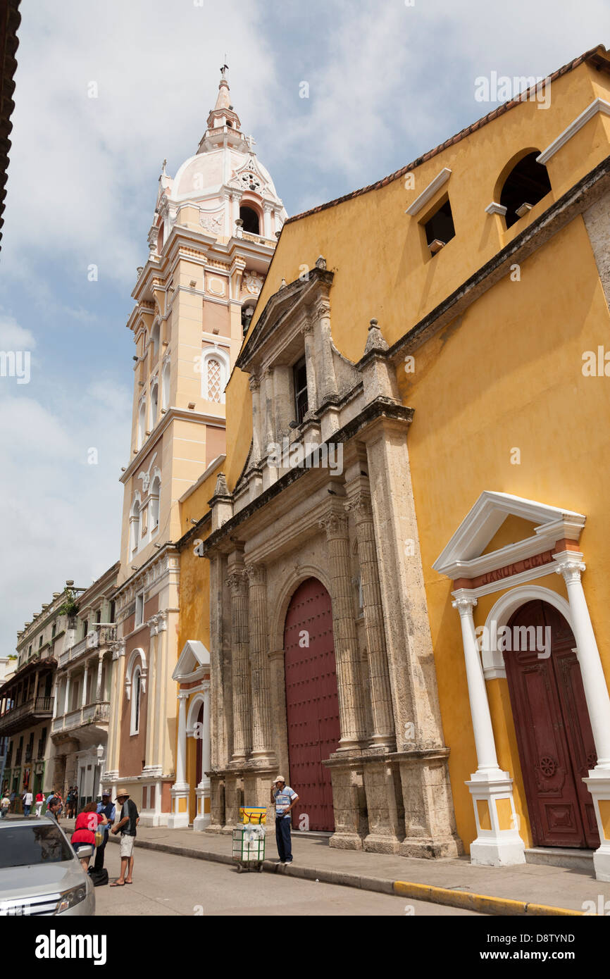 La Catedral, la cattedrale, Cartagena, Colombia Foto Stock