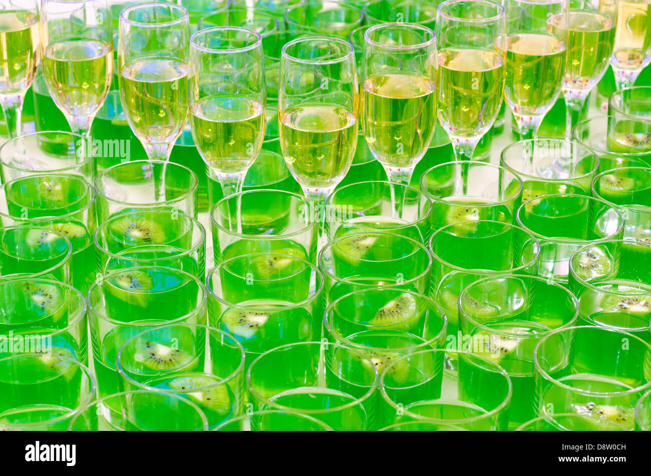 a buffet bevande Foto Stock