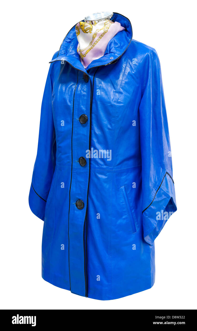 cappotto in pelle Foto Stock