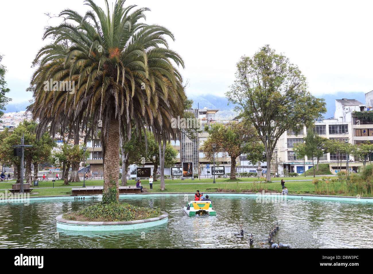 Parque Alameda, Quito Ecuador Foto Stock
