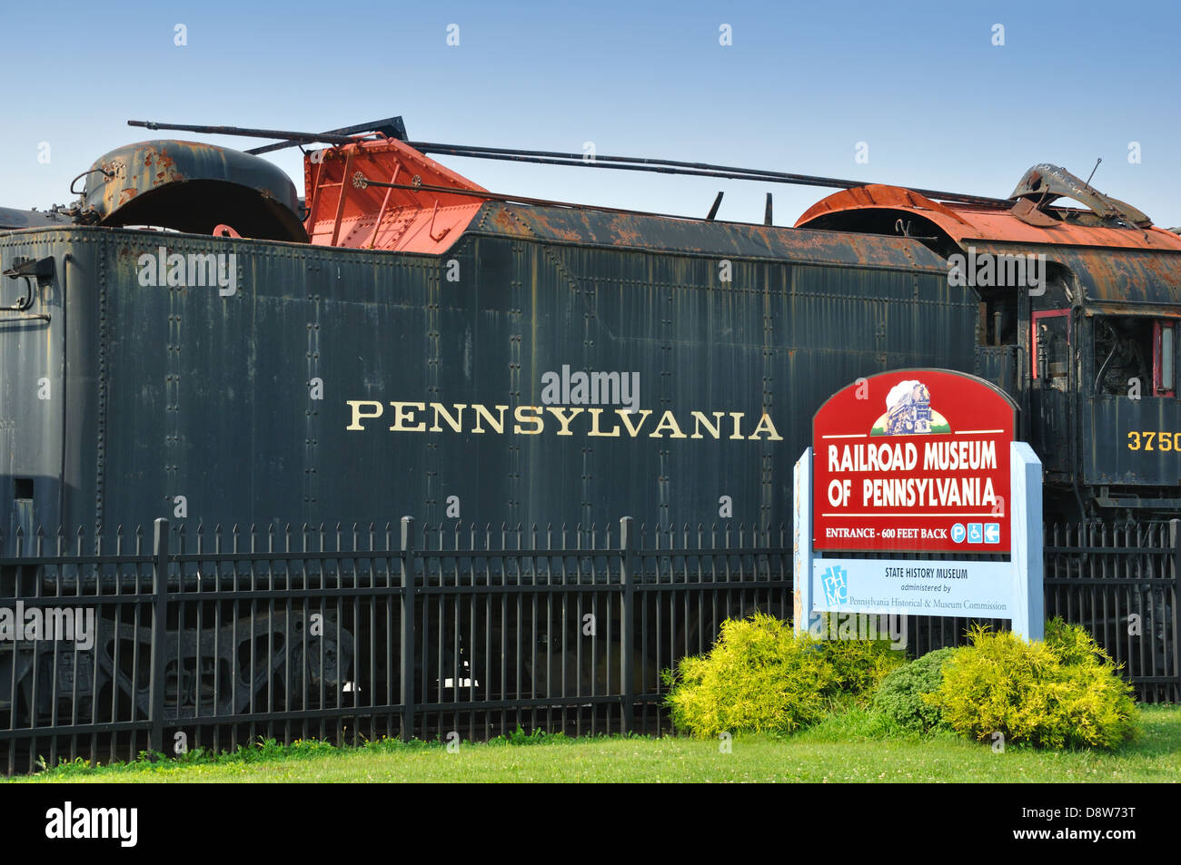 Railroad Museum of Pennsylvania, STATI UNITI D'AMERICA Foto Stock