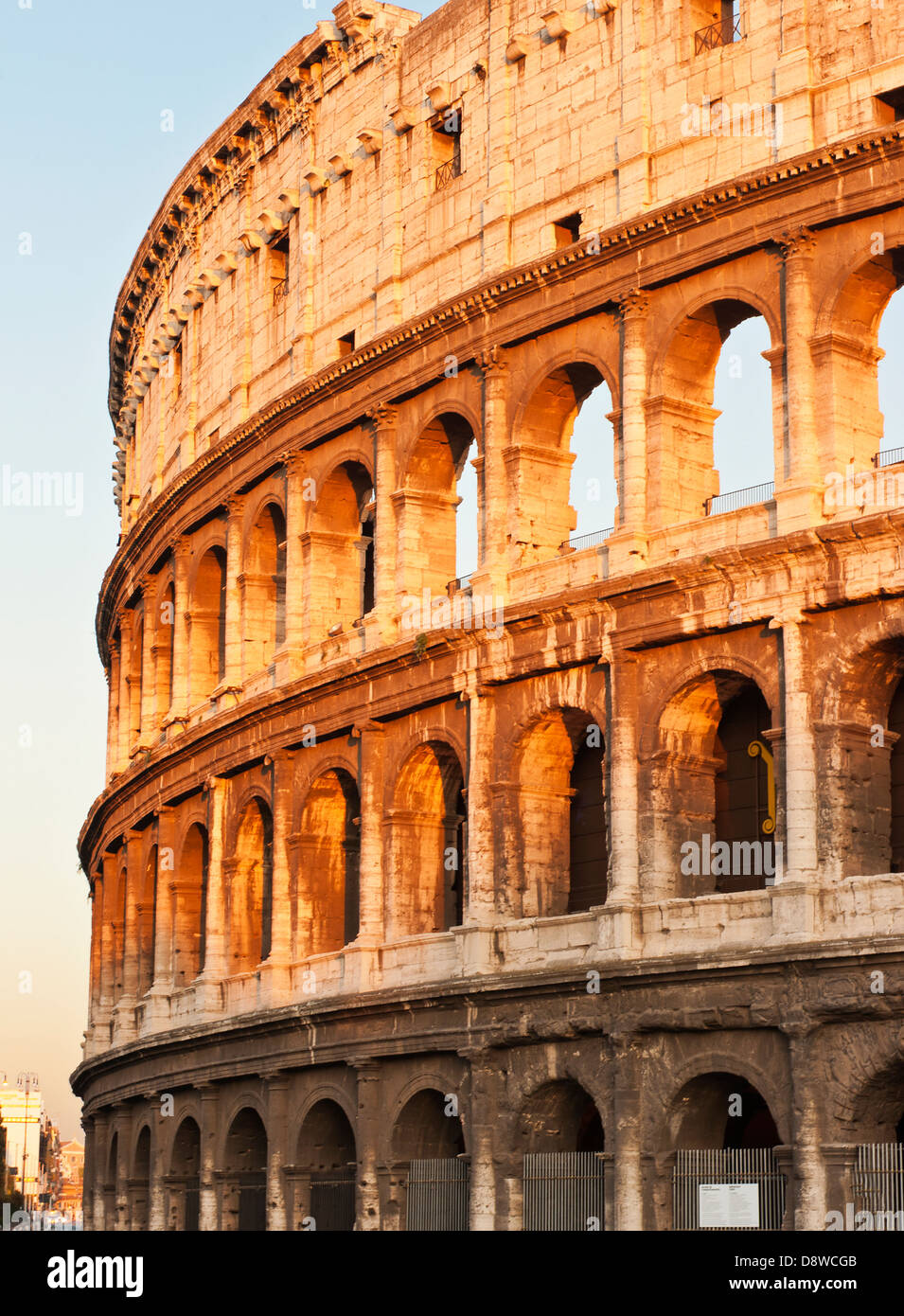 Il Colosseo a Roma Foto Stock