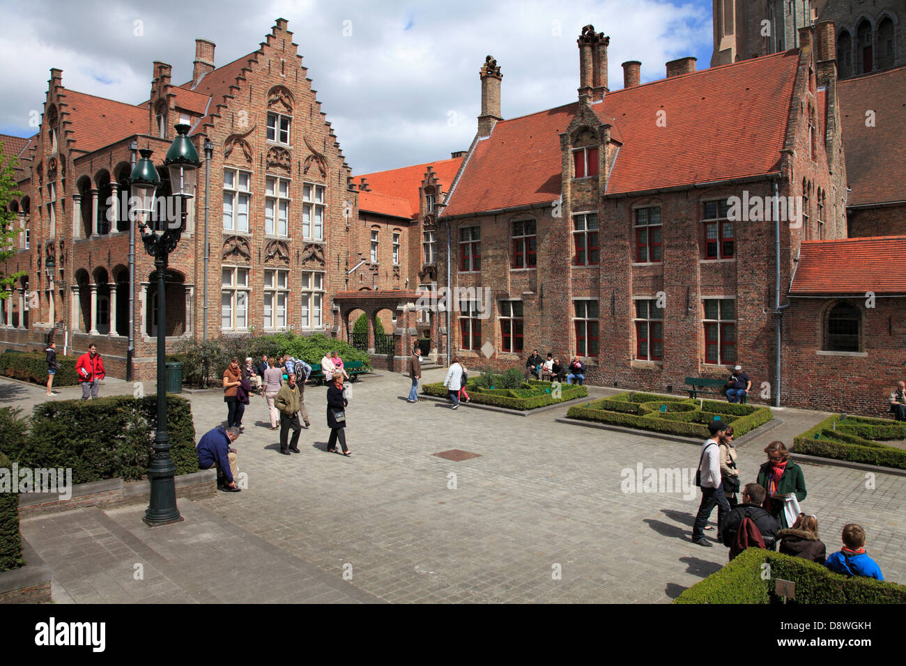 Belgio, Bruges, museo Memling, Foto Stock