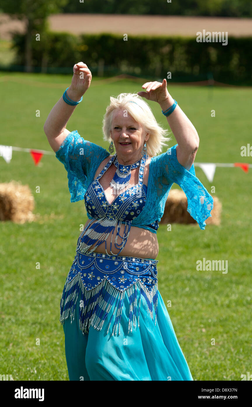 Danzatrice del ventre Foto Stock