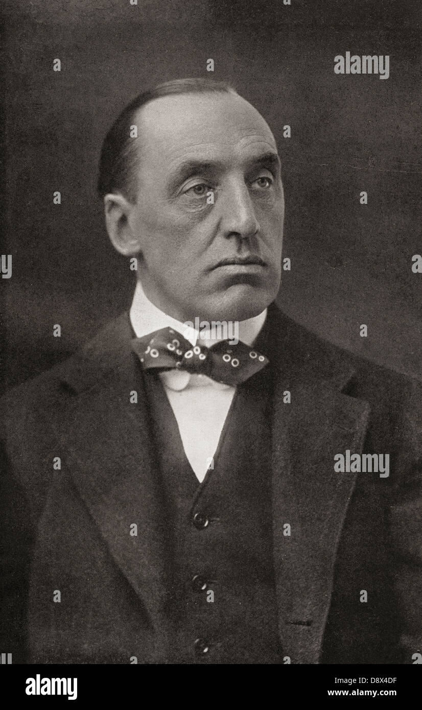 Edward Henry Carson, Baron Carson, 1854 - 1935, alias Sir Edward Carson o Signore Carson. Irish barrister, giudice e unionista irlandese. Foto Stock